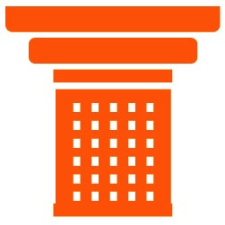 orange pillar orange pillar